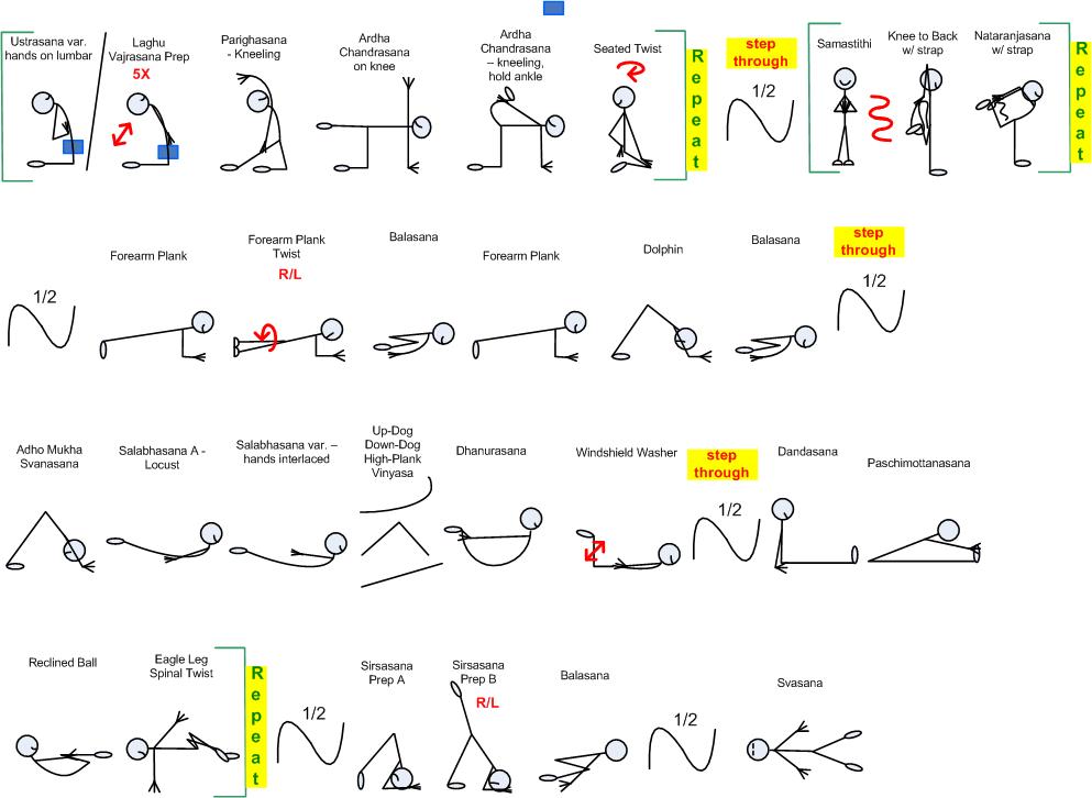 75 Minute Basics (Focus on  Dhanurasana) p2
